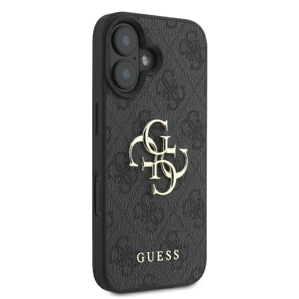 Guess Mobilskal till iPhone 16 4G Big Logo - Svart Black