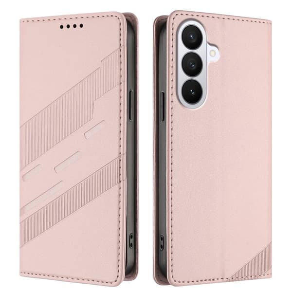 Plånboksfodral för Samsung Galaxy S26 Konstläder Ställ - Rosa