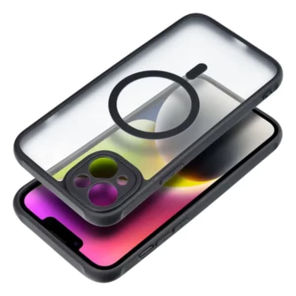 iPhone 14 -puhelimen kuori Magsafe Matte - Musta Black