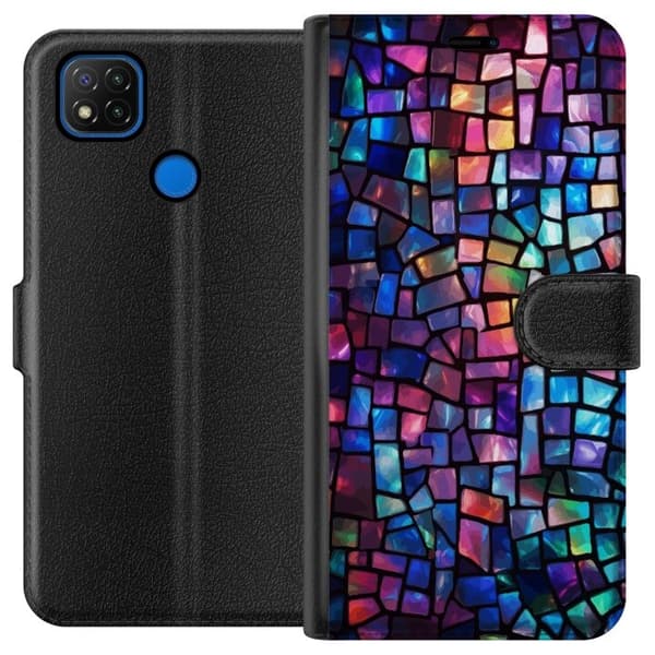 Plånboksfodral till Xiaomi Redmi 9C med Disco