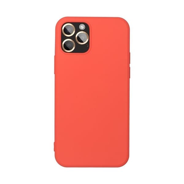 Mobilskal till iPhone 16e Silikon - Peach Orange