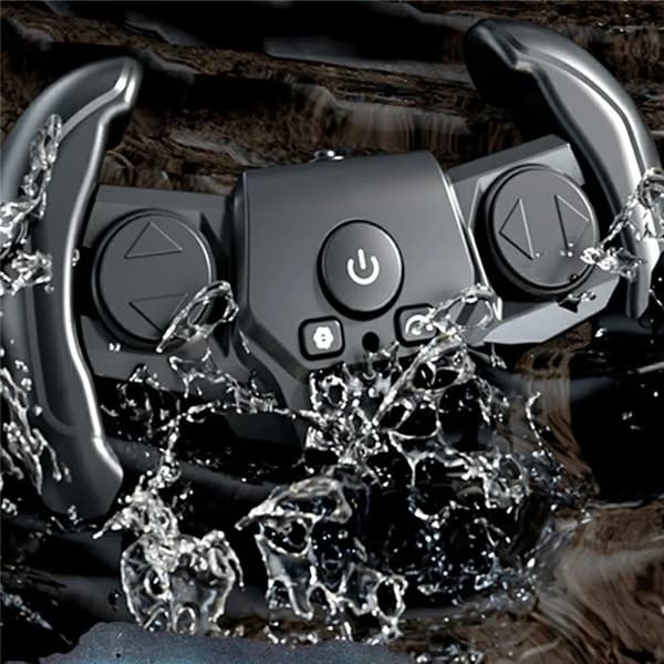 Fjärrkontroll för Crawler Bil Leksaksfordon Enkelt Batteri - Silver