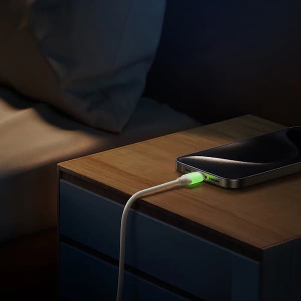 Joyroom USB-C Till USB-C Kabel 60W 1.2m - Beige Beige