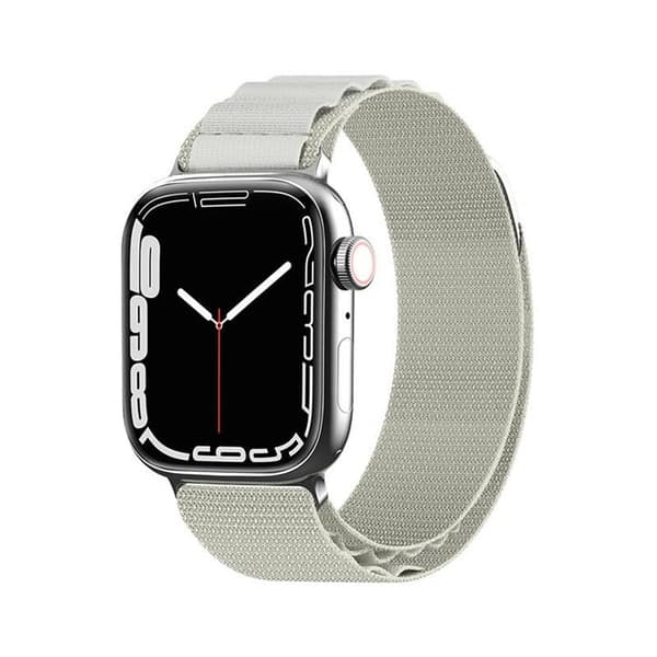 Apple Watch 4/5/6/7/8/SE (38/40/41mm) Armband Alpine - Silver Silver