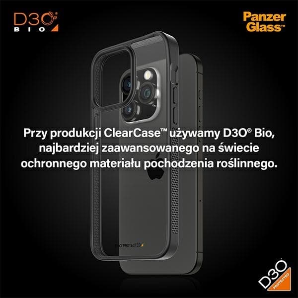 PanzerGlass Mobilskal till iPhone 15 Pro Max D3O 2xMilitary