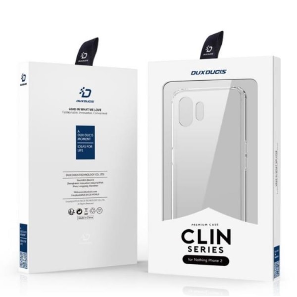 Dux Ducis Nothing Phone 2 Mobile Cover Clin - läpinäkyvä