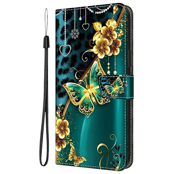 Plånboksfodral för Samsung Galaxy S26 Mönster - Guldblomma
