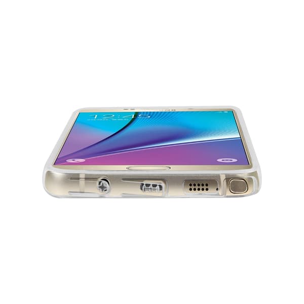 Boom Invisible -kuori Samsung Galaxy Note 5 - läpinäkyvä Transparent