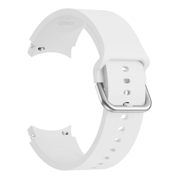 IconBand Silikoniranneke Samsung Galaxy Watch 6:lle (44mm) - Valkoinen