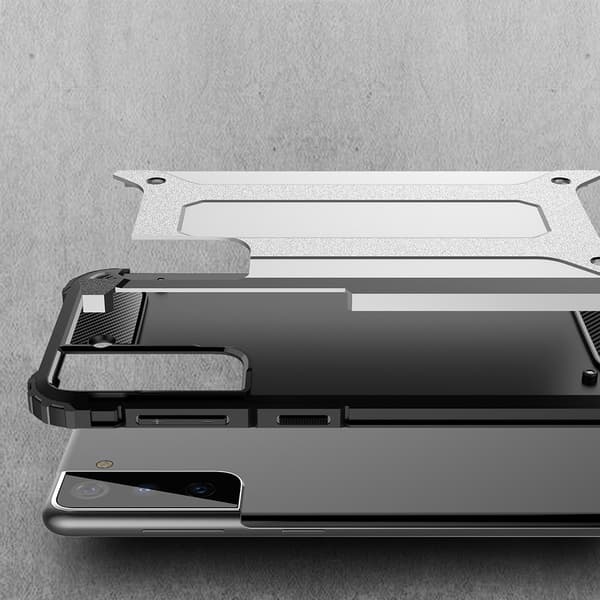 Armor Guard Hybrid Mobilskal Galaxy S21 Plus - Sort Black