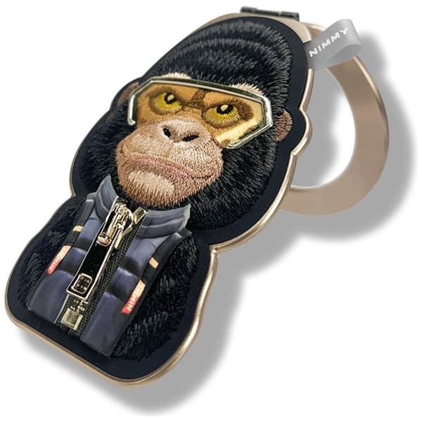 Nimmy Magnetiskt Pendant Cool&Cute 2.0 Gorilla - Svart