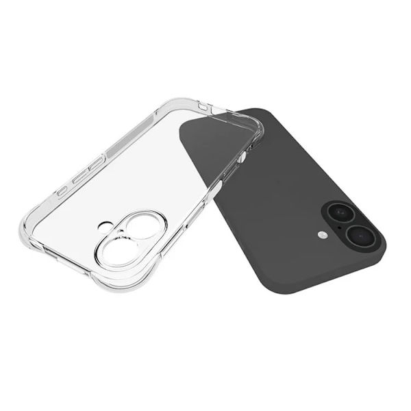 Mobilskal till iPhone 17 TPU Non-Slip - Transparent