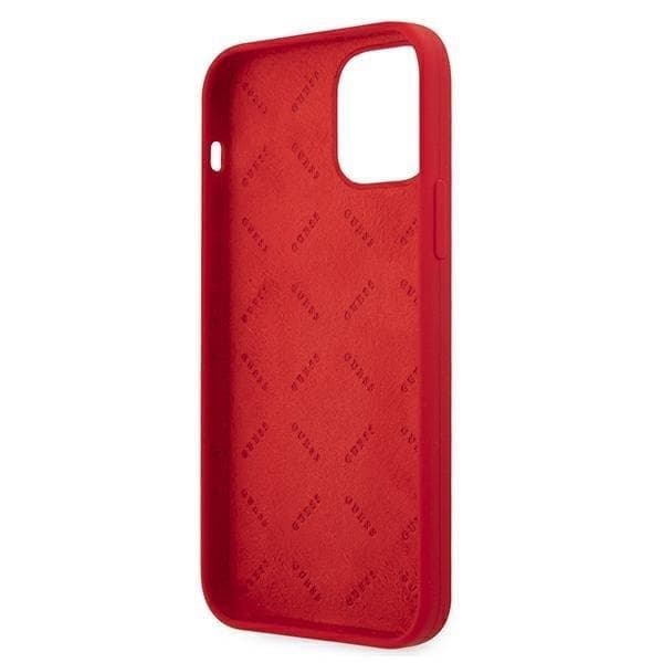 Guess Peony Collection Skal iPhone 12 Pro Max - Rød Red