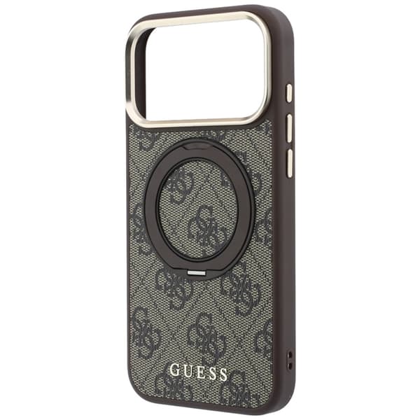 Guess Mobilskal För iPhone 18 Pro/17 Pro Magsafe Ringhållare 360 4G Classic Logo