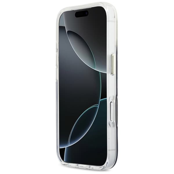 Guess Mobilskal Til iPhone 17 Pro Max MagSafe IML Gradient Script Metal - Sort Svart