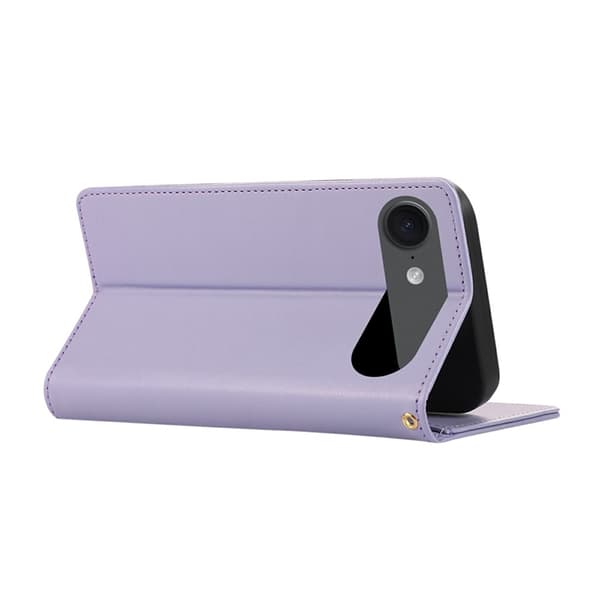 iPhone Air Plånboksfodral RFID Rhombus Läder - Lila Lila