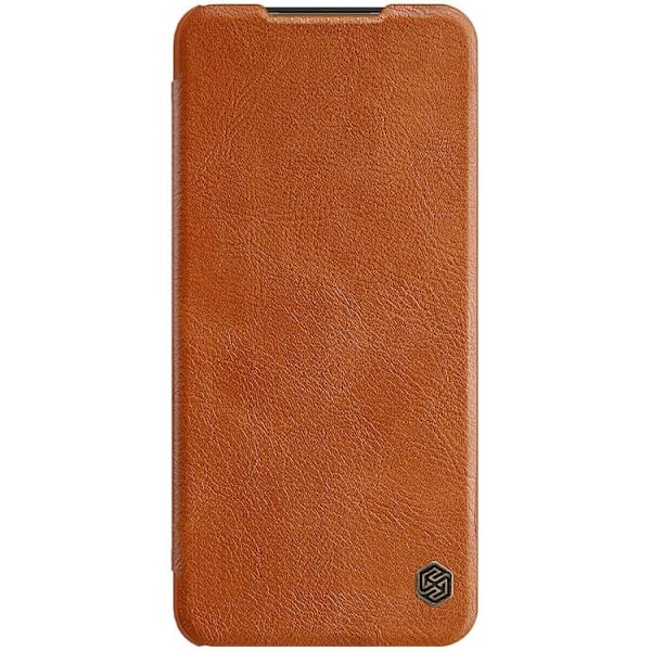 Nillkin Galaxy A13 5G Fodral Qin läder Holster - Brun