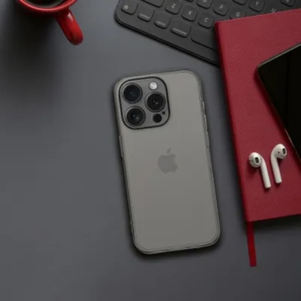 iPhone 12 Pro Max Mobile Cover Premium - musta