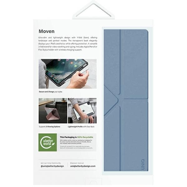 UNIQ iPad Air 11" (2024) Etui Moven - Blå