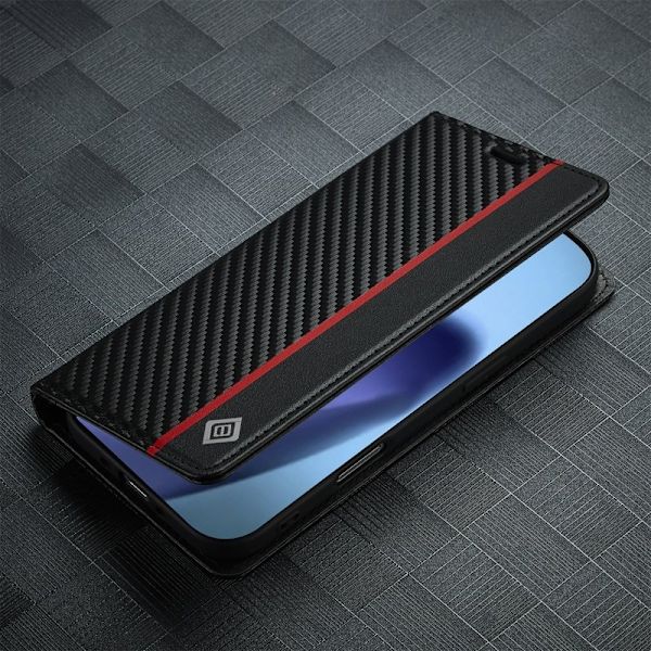 LC.IMEEKE iPhone Air Plånboksfodral Konstläder - Vit