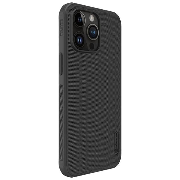 NILLKIN Super Frosted Shield Pro Mobilskal till iPhone 15 Pro Max - Svart