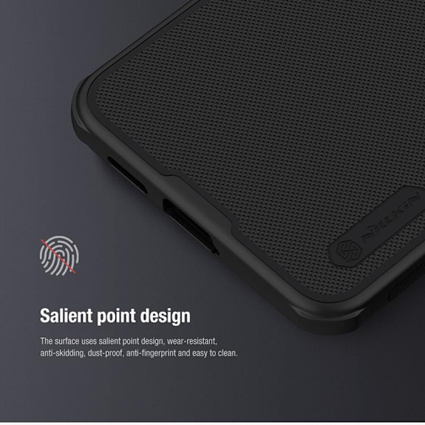 Nillkin Galaxy S24 Plus Mobilskal Super Frosted Shield Pro - Svart Svart