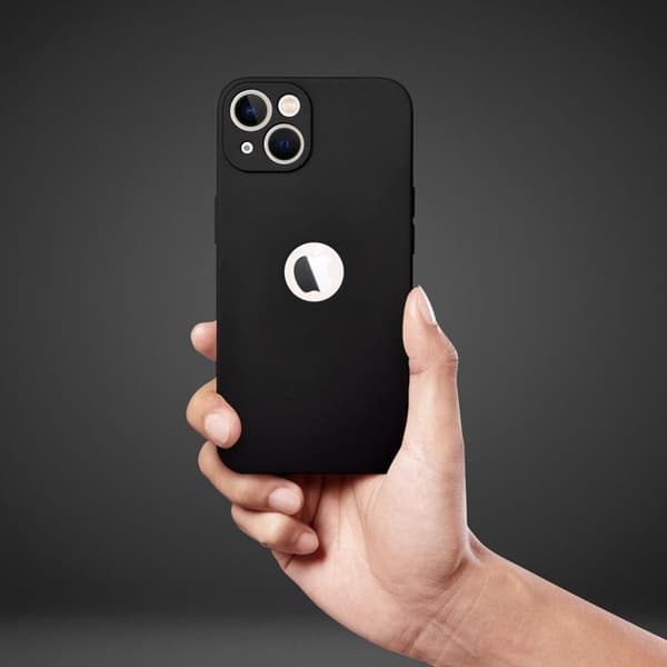 Mobilskal till iPhone 16 Soft - Svart Black