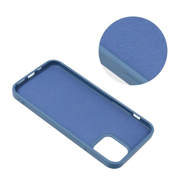Forcell iPhone 14 Skal  Silikon Lite Mjukplast Blå