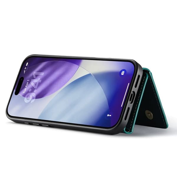 DG.MING M1 Series Mobilskal till iPhone 17 Pro Max Kickstand Grön