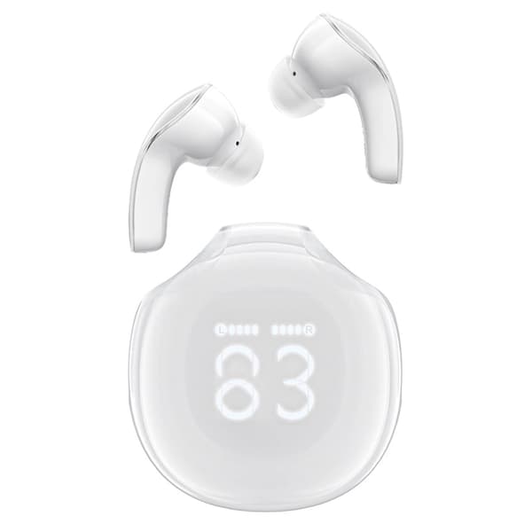 Acefast T9 Bluetooth 5.3 In-Ear Trådløse Høretelefoner - Hvid Vit