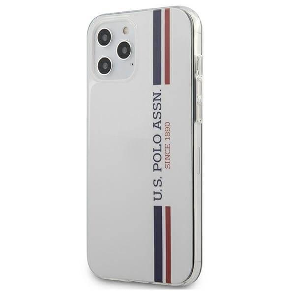 MEILLE. Polo Assn. Tricolor Collection iPhone 12 Pro Max -kuori, valkoinen White