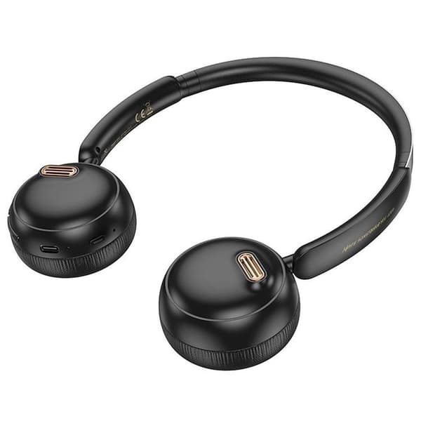 Hoco On-Ear Hovedtelefoner Trådløs Bluetooth W62 - Sort Black