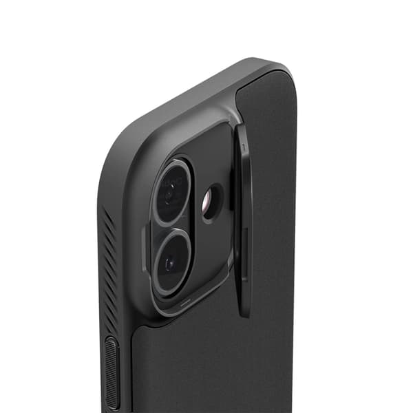 Spigen Mobilskal till iPhone 17 MagSafe Optik Armor - Svart Svart