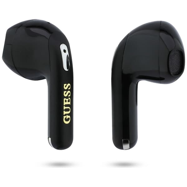 Guess TWS In-Ear Hovedtelefoner Gold Line Triangle - Sort Svart