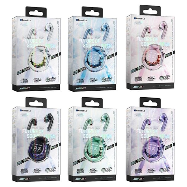 Acefast In-ear Trådlösa Hörlurar TWS Bluetooth - Voilet