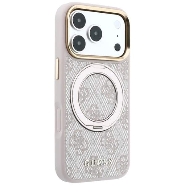Guess Mobilskal För iPhone 18 Pro Max/17 Pro Max Magsafe Ringstativ 360 4G