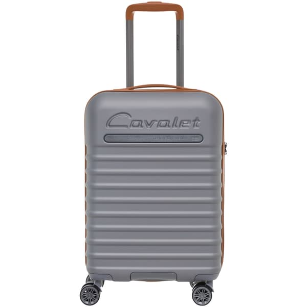 CAVALET Kabinekuffert Malibu - Sølv/Tan Silver