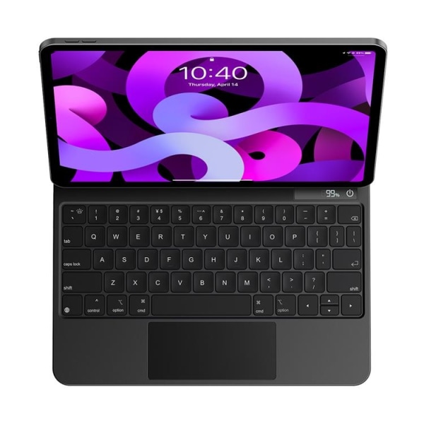 Baseus iPad 10 (2022) English Keyboard Skal Bluetooth - Svart