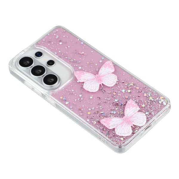 Mobilskal för Samsung Galaxy S26 Ultra Epoxy PVC TPU - Rosa