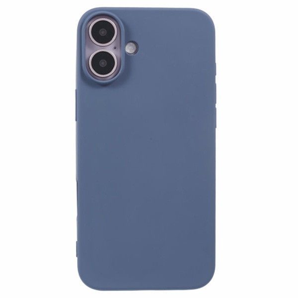 X-LEVEL Mobilskal till iPhone 16 Plus Smooth Soft TPU Liquid Silicone Grå