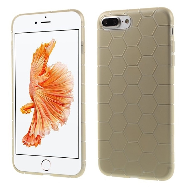 I-Smile Honeycomb Mobilskal till iPhone 7 Plus - Guld Gul