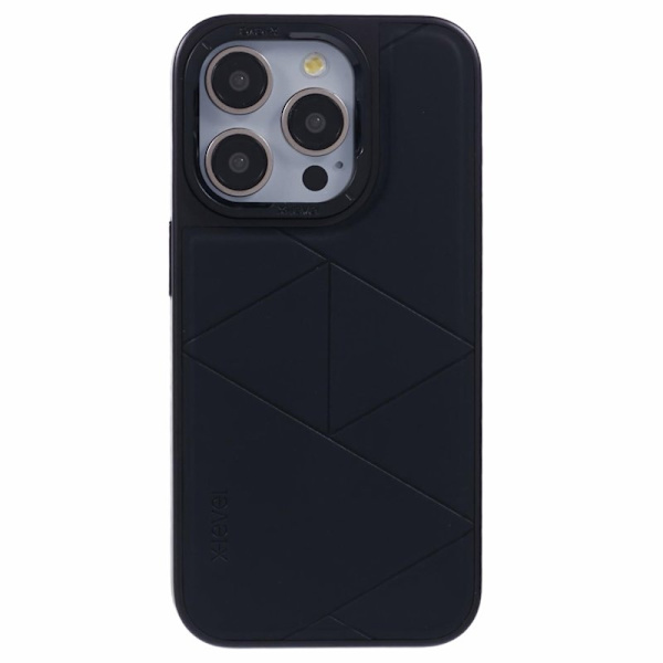 X-LEVEL Mobilskal till iPhone 13 Pro Geometrisk Mönster Svart