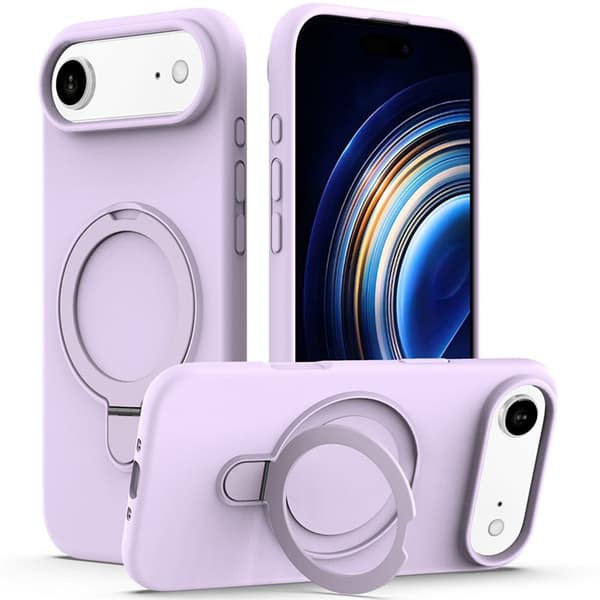 Mobilskal till iPhone Air MagSafe Kickstand PC + Silikon - Lila Lila