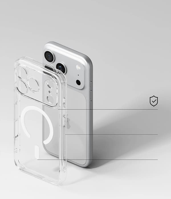 Ringke Mobilskal För iPhone 18 Pro Magsafe Magnetic Fusion - Clear