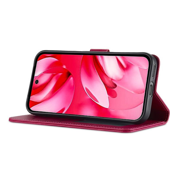 LC.IMEEKE Google Pixel 9a Plånboksfodral Konstläder - Rosa