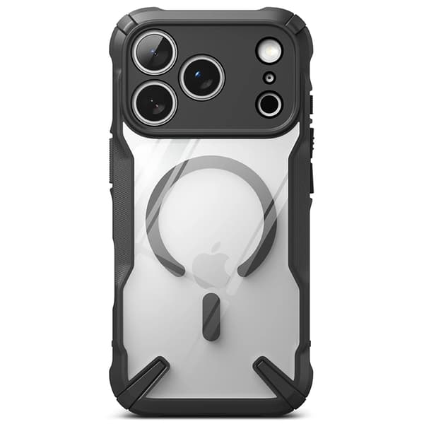 Ringke Telefontaske til iPhone 17 Pro Max Magsafe Fusion X - Sort Svart