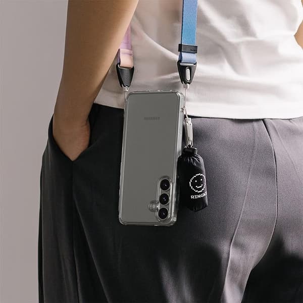 Ringke Telefontaske til Galaxy S25 Plus Fusion - Klar Transparent