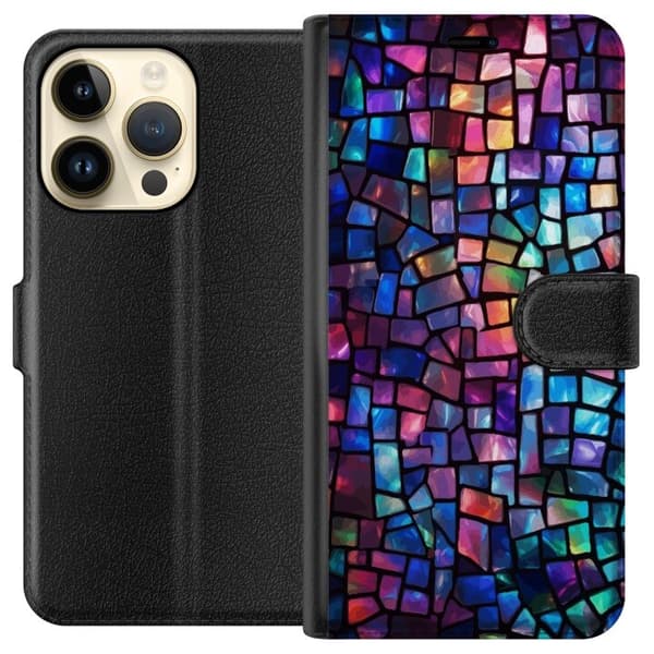 Plånboksfodral till Apple iPhone 15 Pro med Disco