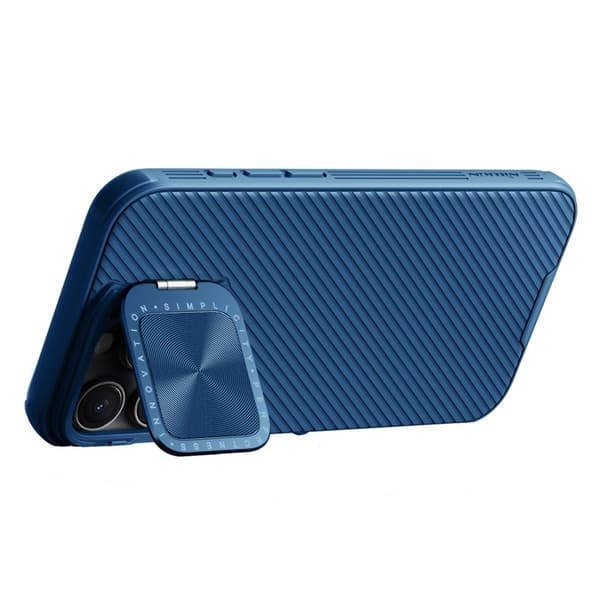 NILLKIN Camshield Prop Series Mobilskal till iPhone 16 Pro Max Blå