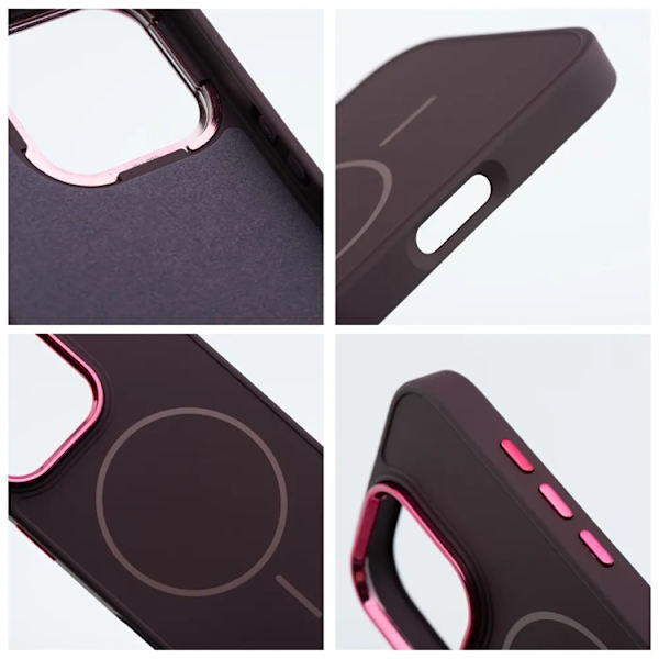 Mobilskal till iPhone 14 Magsafe Frame - Lila Lila
